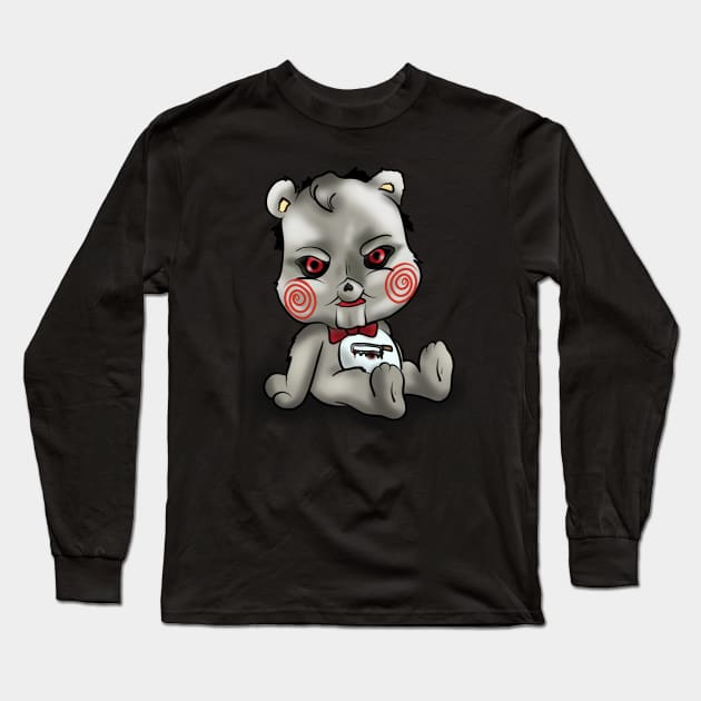 Beware the Bears- Billy from Saw Long Sleeve T-Shirt by Danispolez_illustrations
